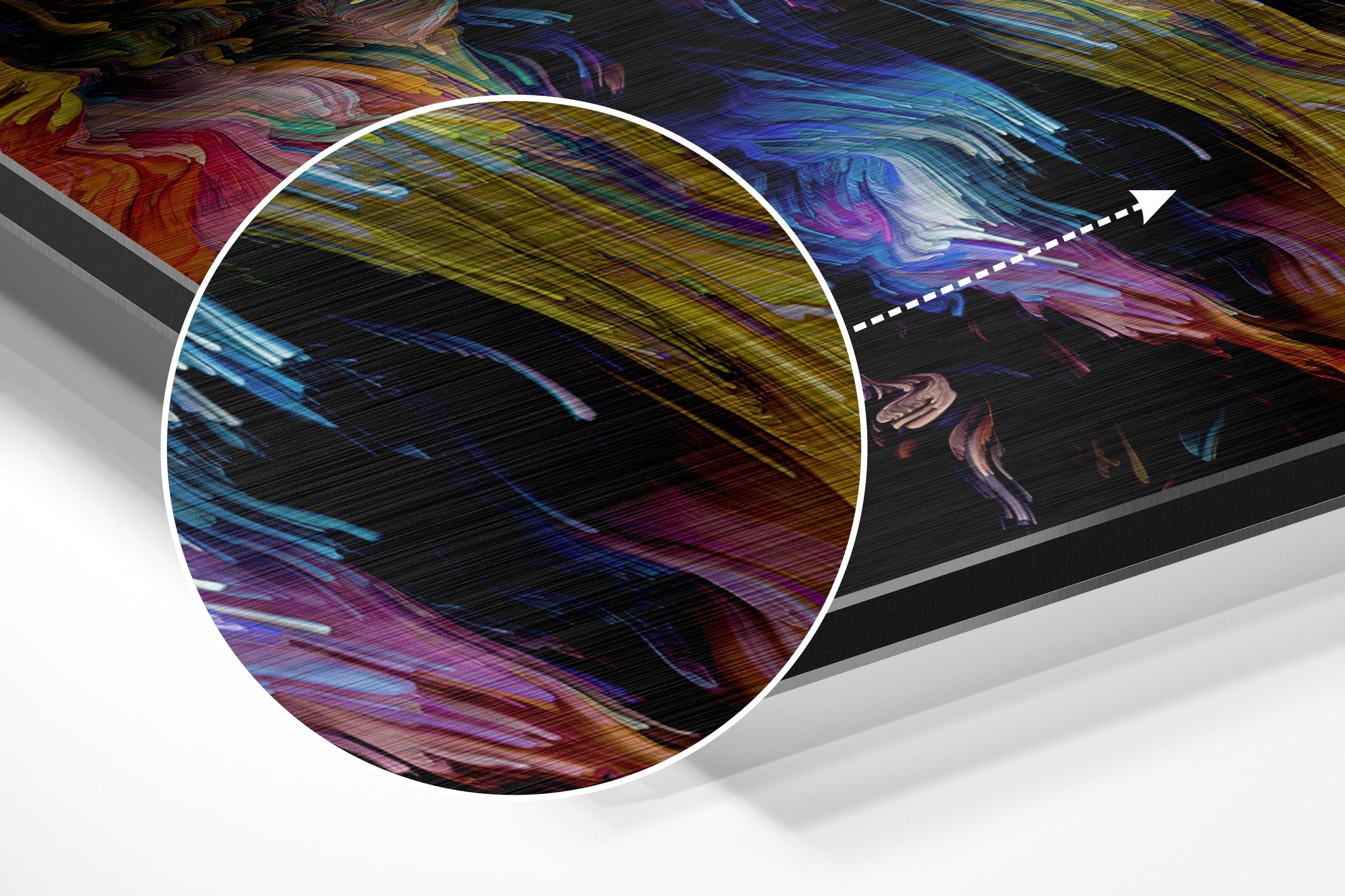 Brushed Aluminium Dibond Wall Art