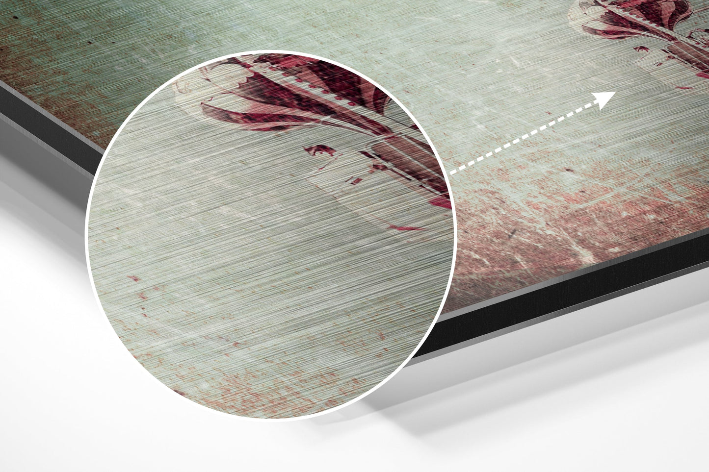 Brushed Aluminium Dibond Wall Art