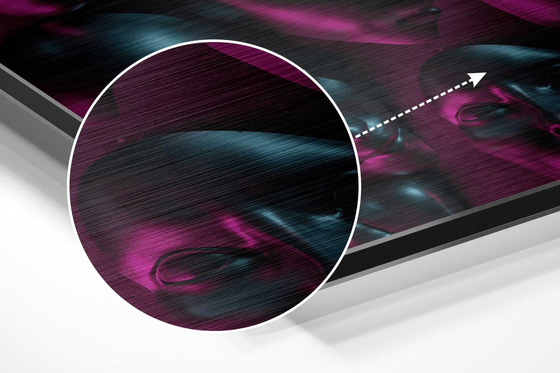 Brushed Aluminium Dibond Wall Art