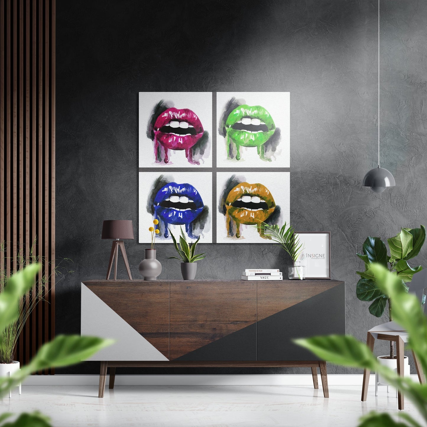 Brushed Aluminium Dibond Wall Art