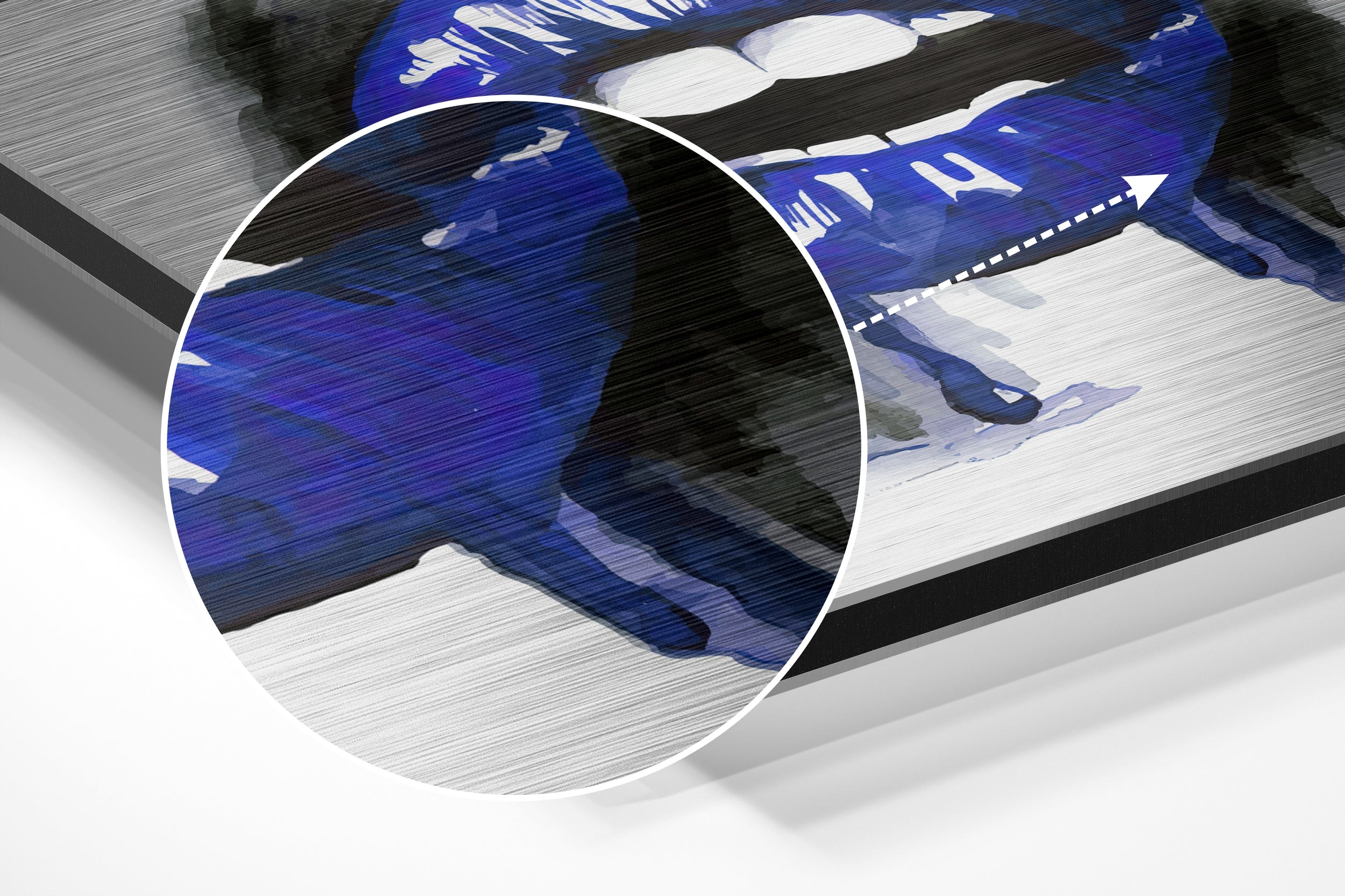 Brushed Aluminium Dibond Wall Art