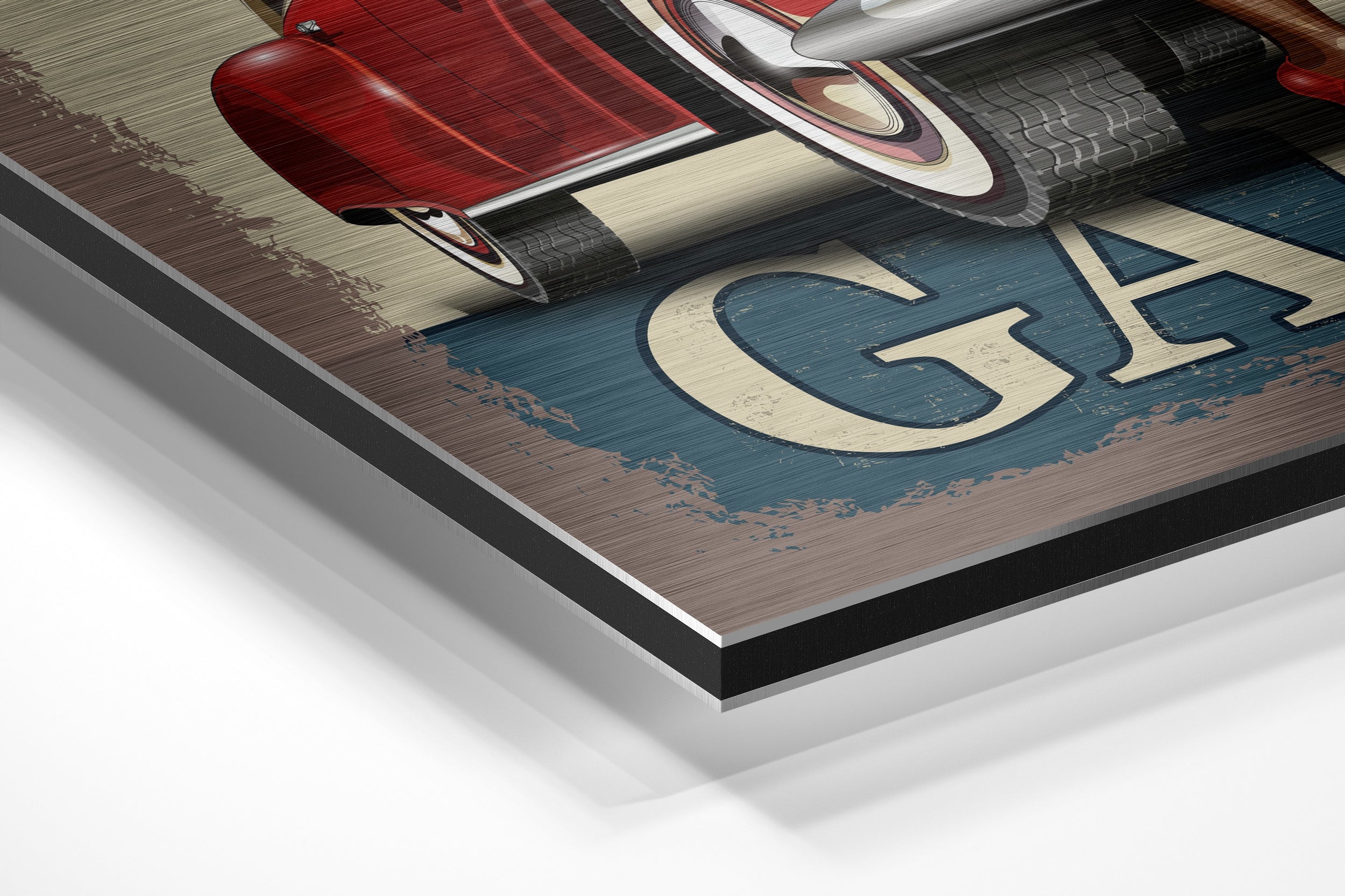 Brushed Aluminium Dibond Wall Art