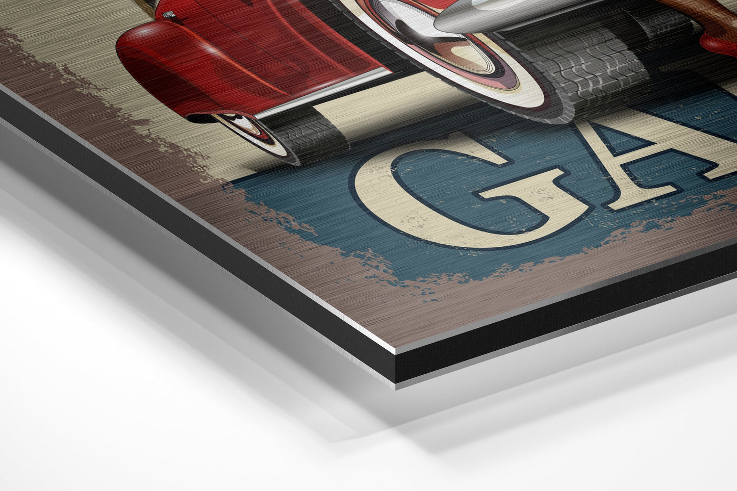 Brushed Aluminium Dibond Wall Art