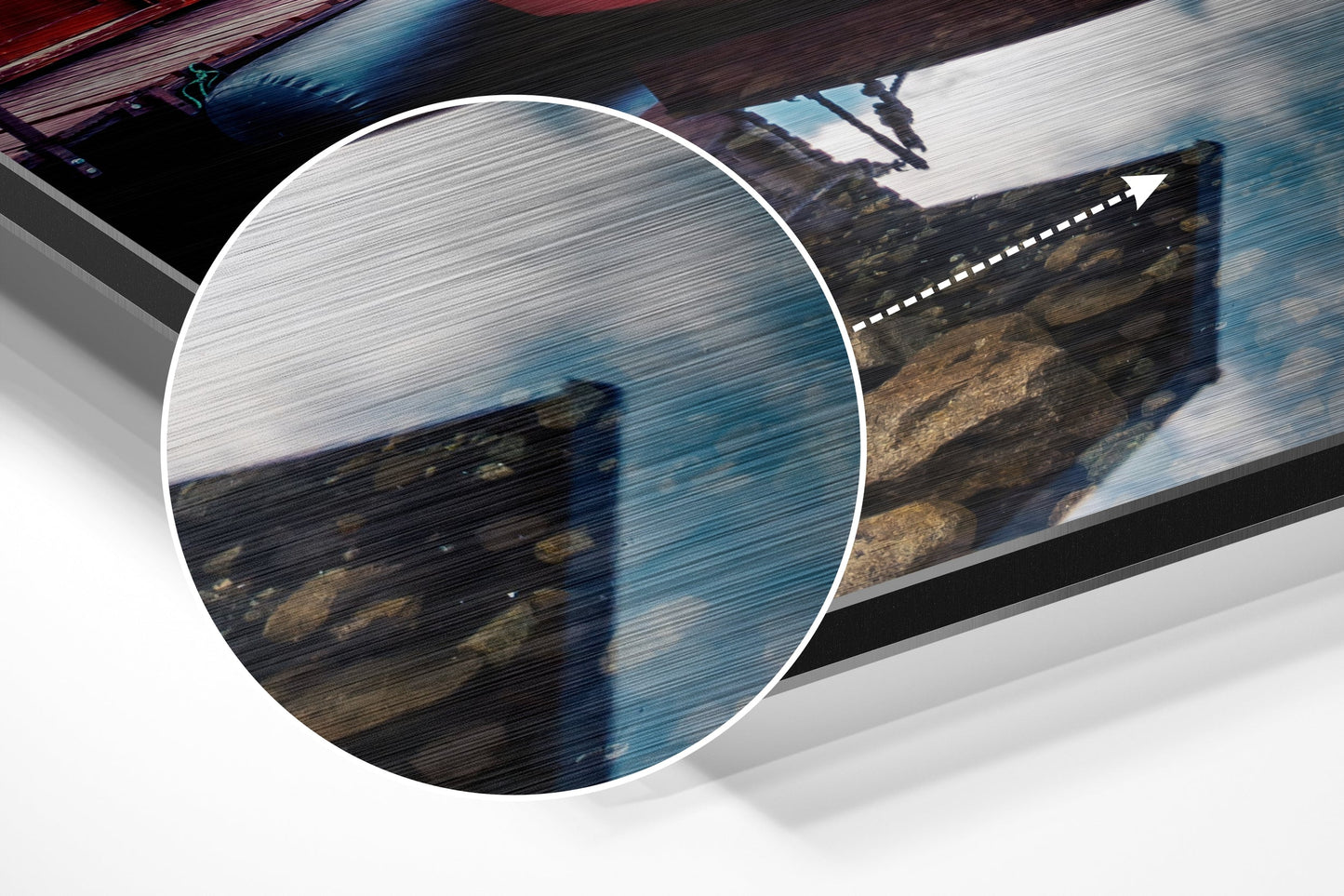 Brushed Aluminium Dibond Wall Art