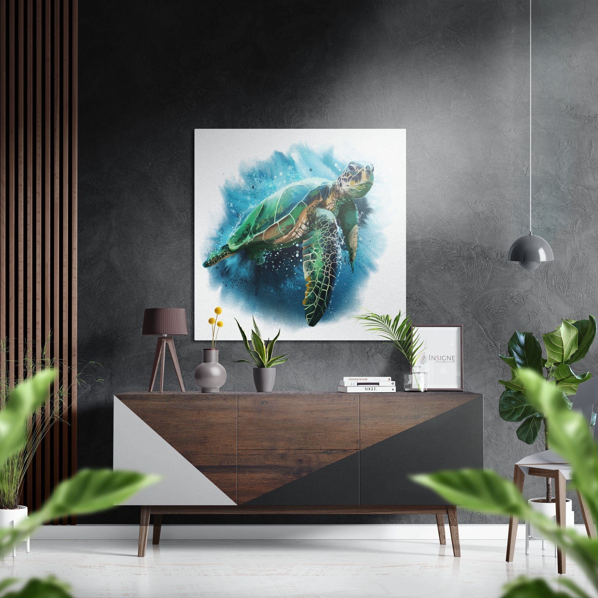 Brushed Aluminium Dibond Wall Art
