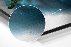 Brushed Aluminium Dibond Wall Art