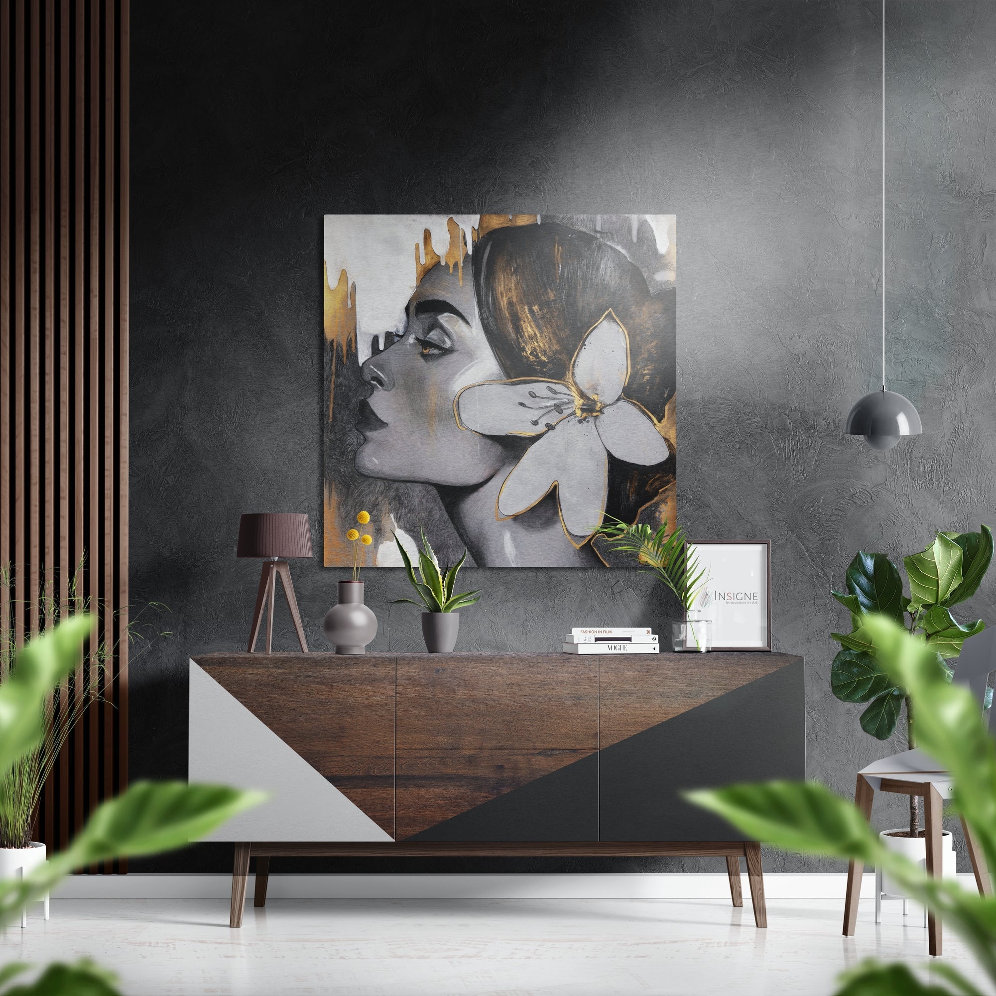 Brushed Aluminium Dibond Wall Art
