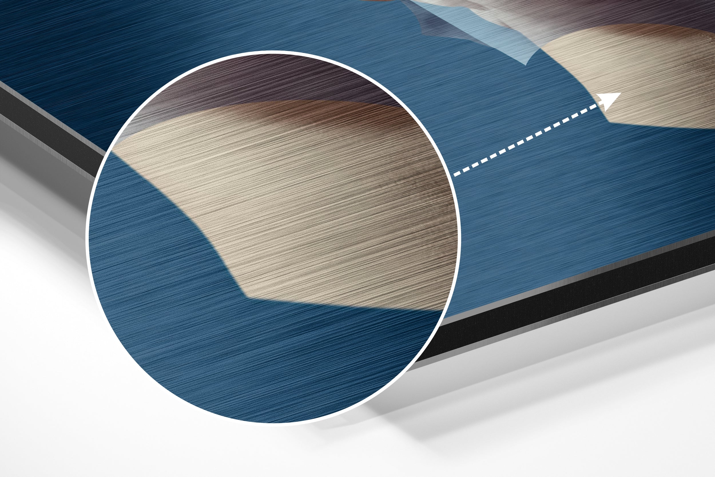 Brushed Aluminium Dibond Wall Art