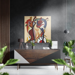 Brushed Aluminium Dibond Wall Art