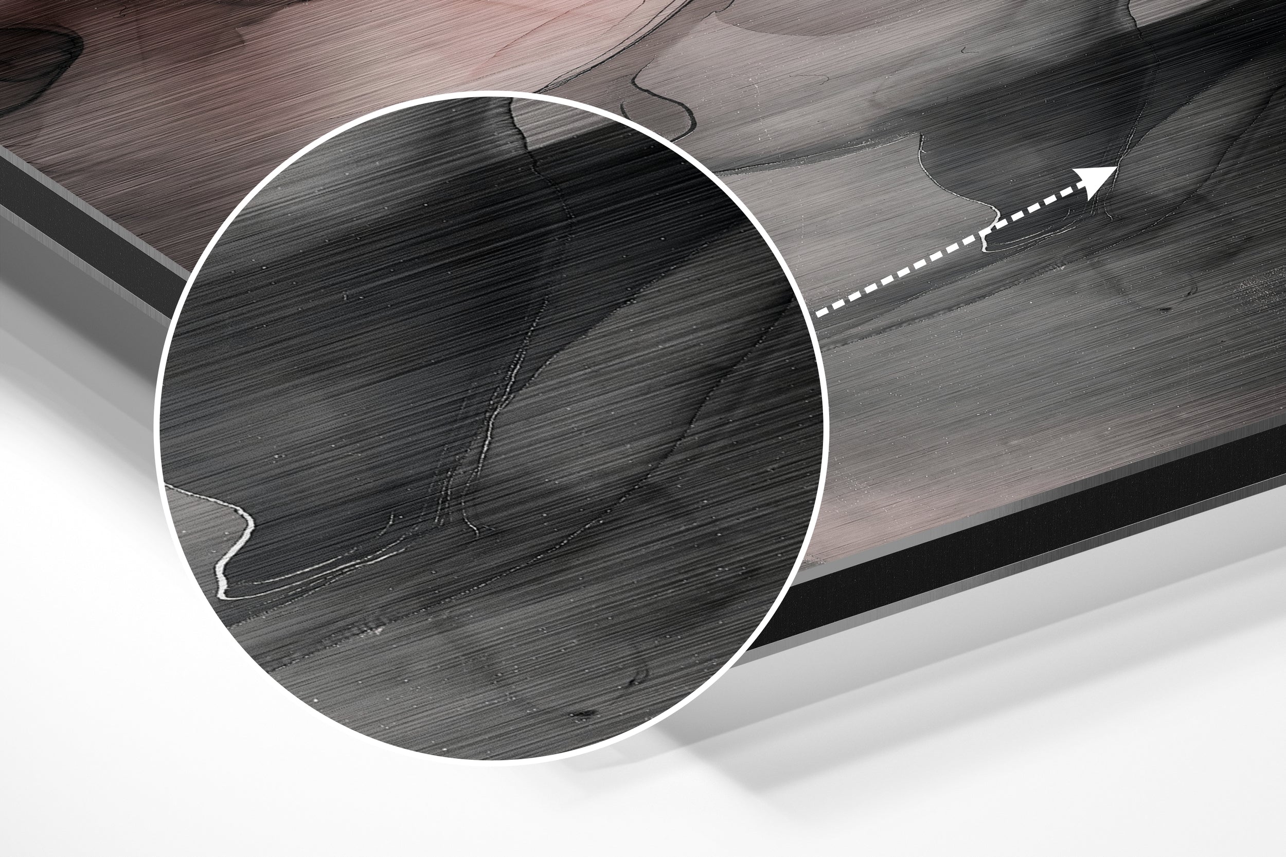 Brushed Aluminium Dibond Wall Art