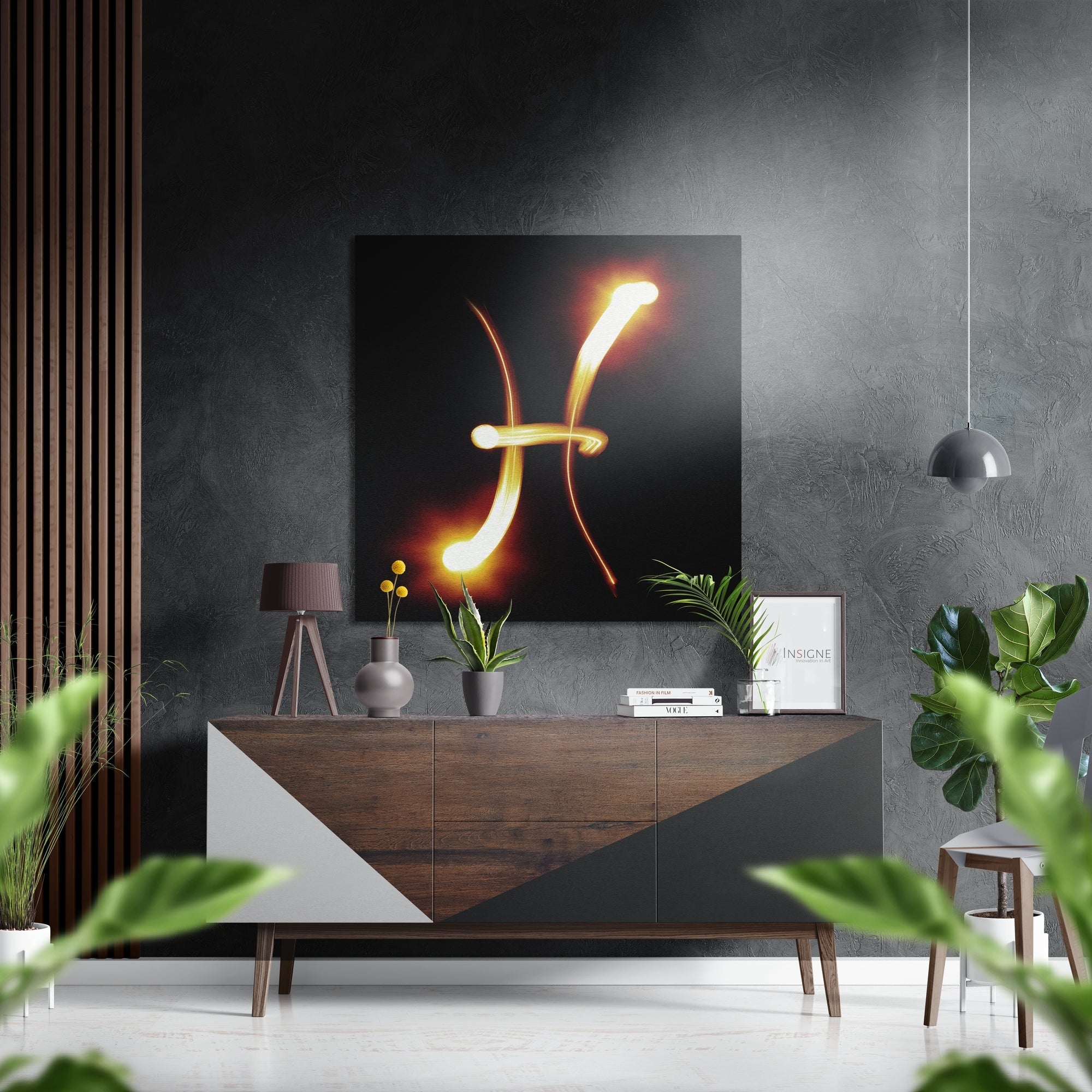 Brushed Aluminium Dibond Wall Art