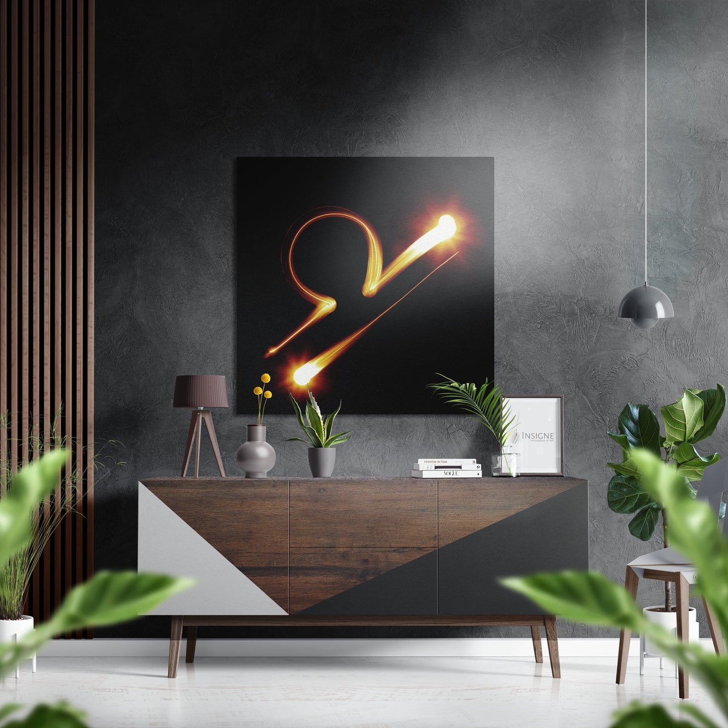 Brushed Aluminium Dibond Wall Art