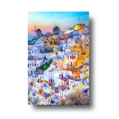 Greece Glas Wall Art