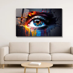 Azure Eye Glass Wall Art