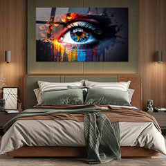 Azure Eye Glass Wall Art