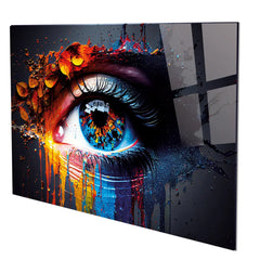Azure Eye Glass Wall Art