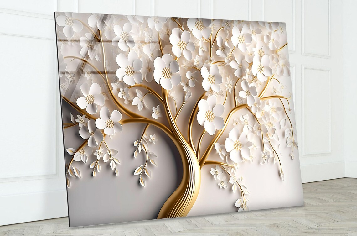 Tree of Life Glass Wall Art