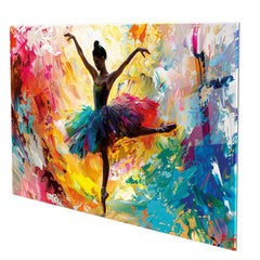 Ballerina Glass Wall Art