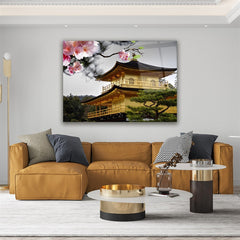 Kinkaku-ji  Glass Wall Art