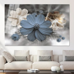 Flower Glass Wall Art