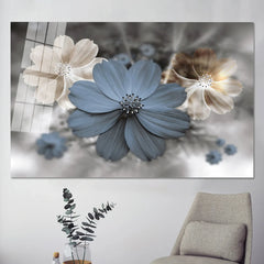 Flower Glass Wall Art