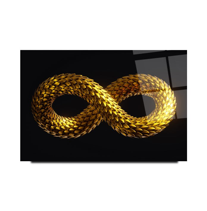 Infinity Glas Wall Art